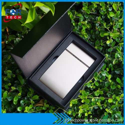 QC 2.0 QUICK CHARGE 7500 mah powerbank external battery power bank portable charger with gift package